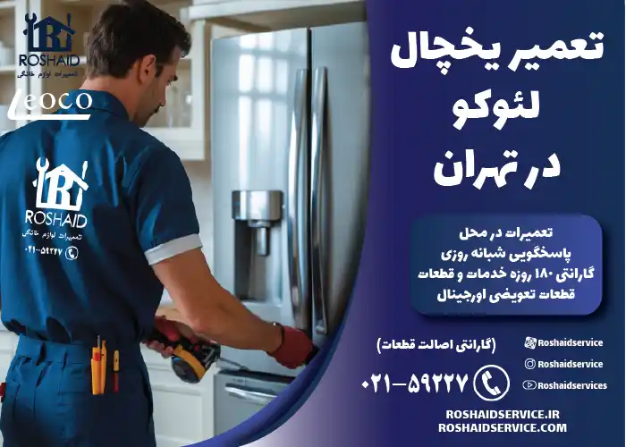 تعمیر یخچال لئوکو در تهران